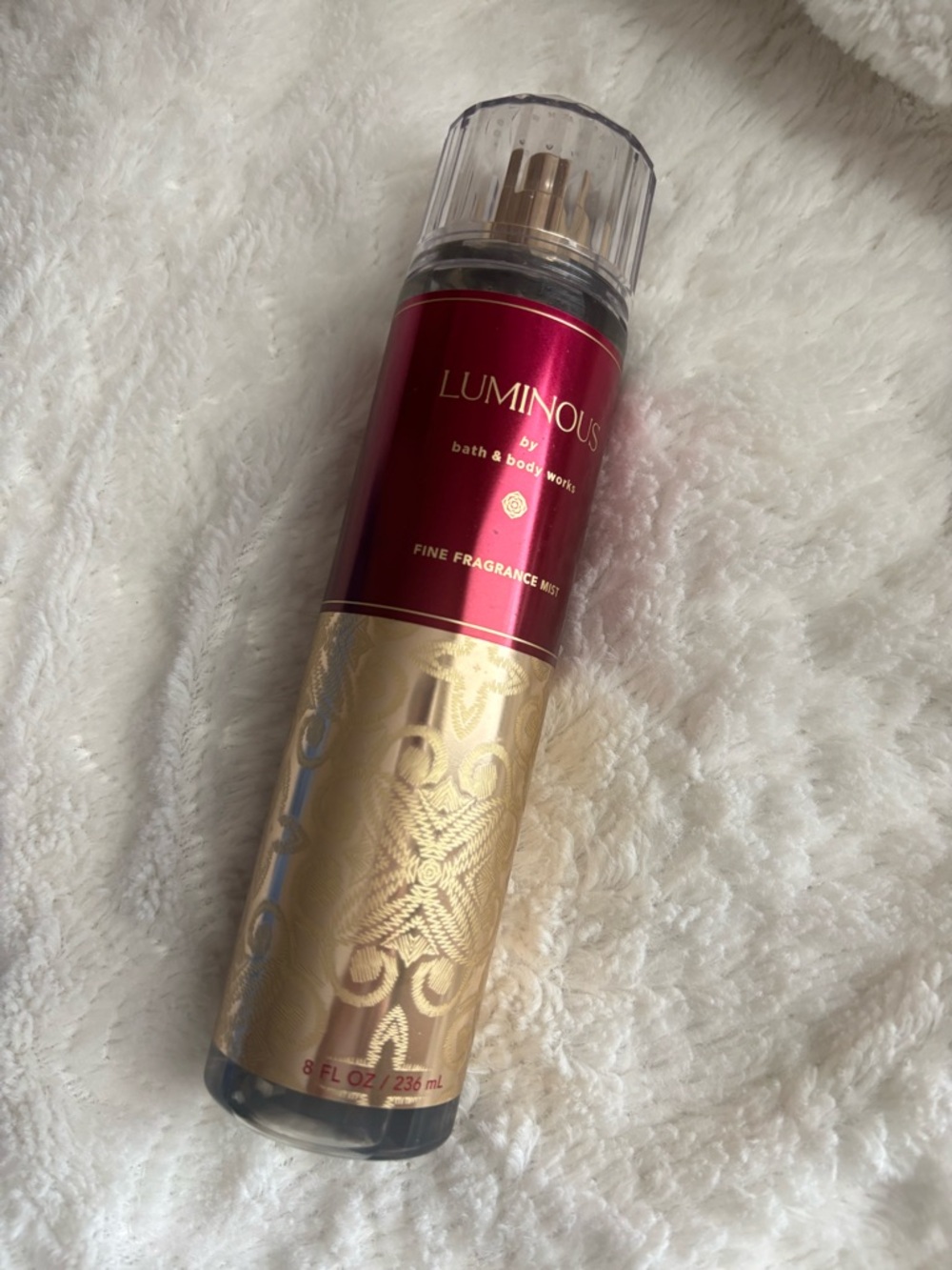 Bath & Body Works Luminous Fine Fragrance Mist - Red and Gold